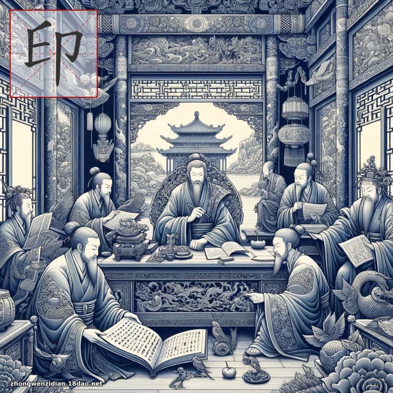 印 - 中文字典配圖