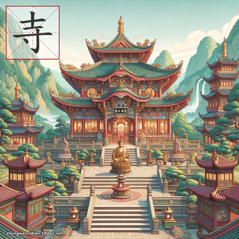 寺 - 中文字典配圖