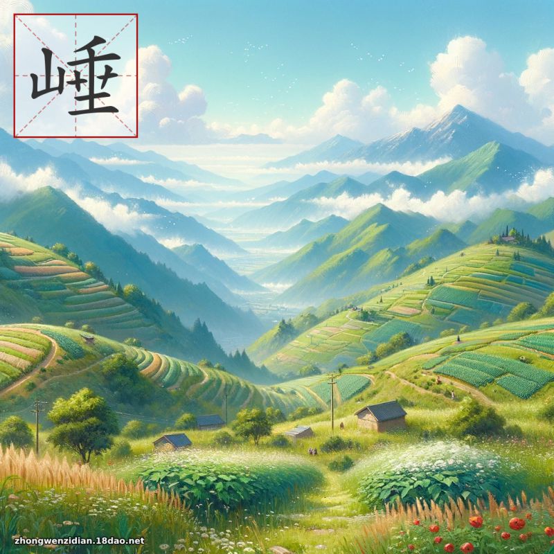 崜 - 中文字典配圖