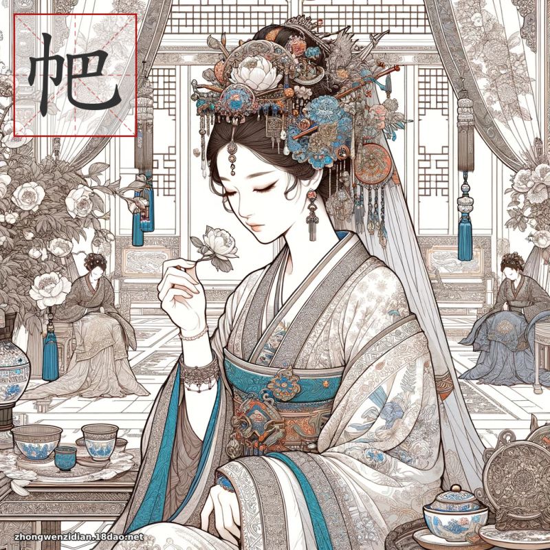 帊 - 中文字典配圖