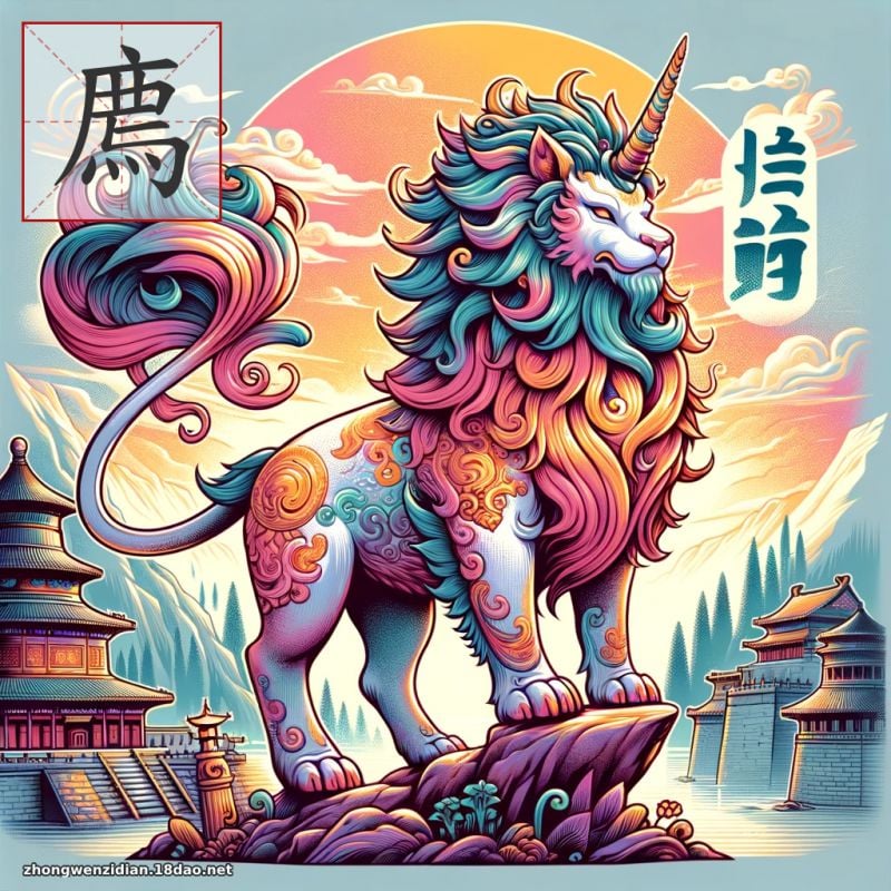 廌 - 中文字典配圖