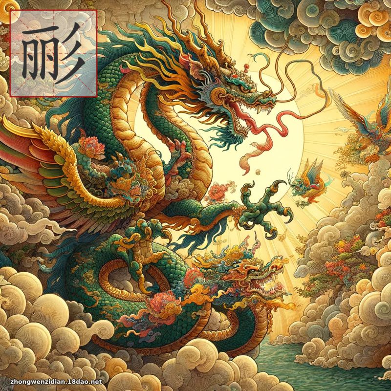 彨 - 中文字典配圖