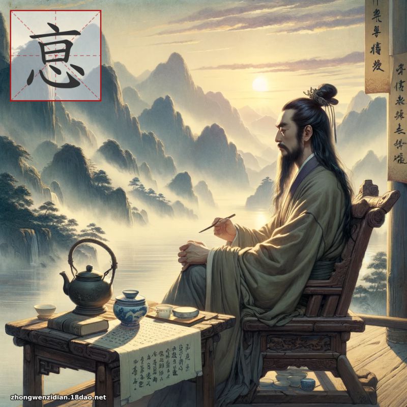 恴 - 中文字典配圖