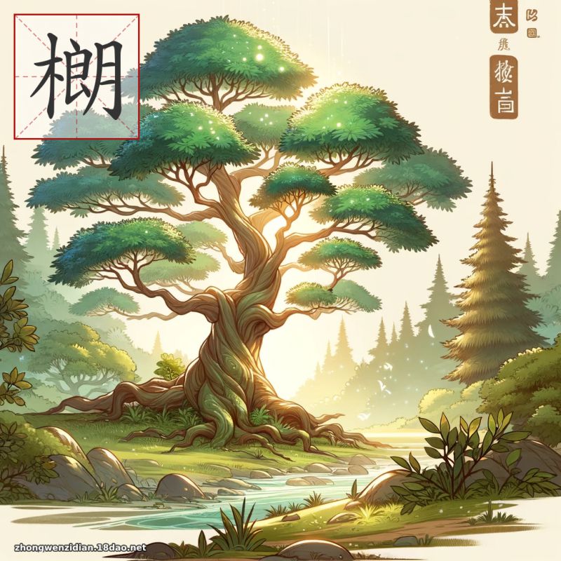 樃 - 中文字典配圖