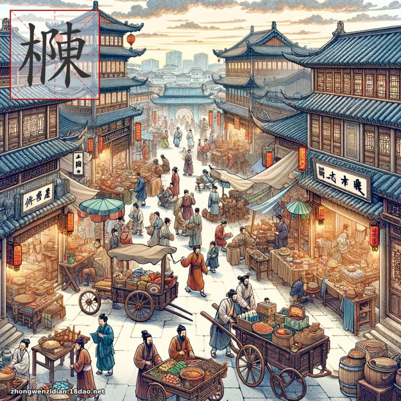 樄 - 中文字典配圖