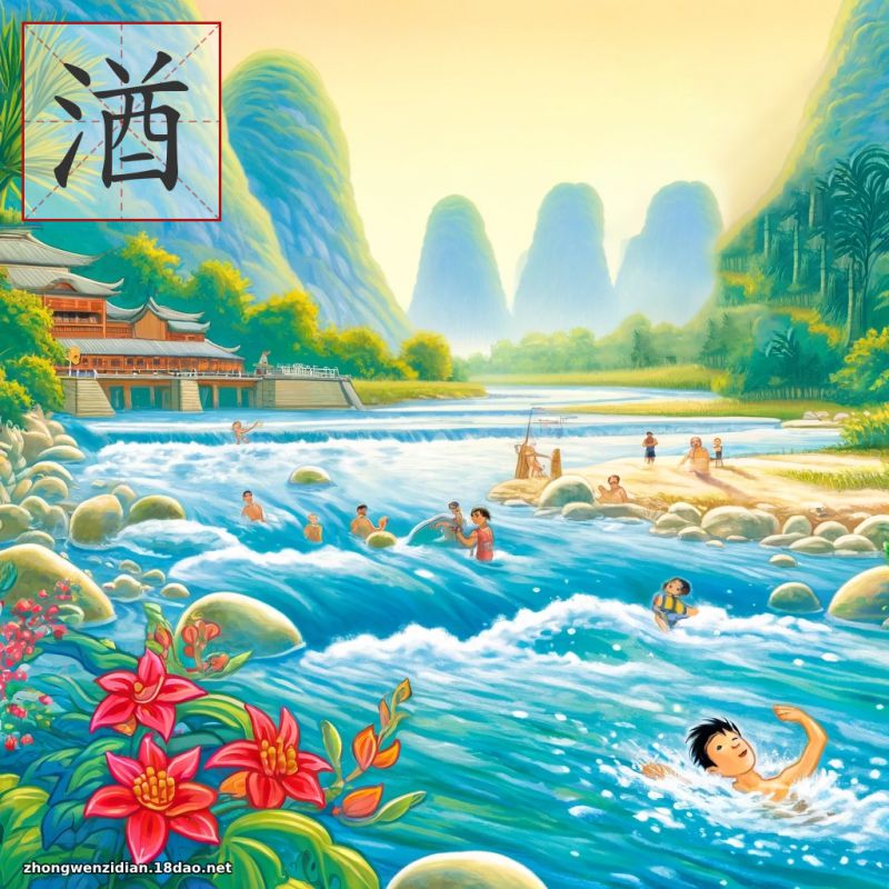 湭 - 中文字典配圖