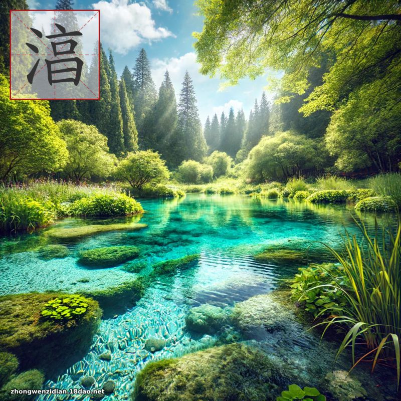 湻 - 中文字典配圖