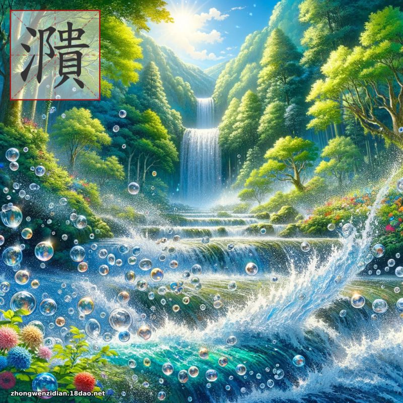 濻 - 中文字典配圖