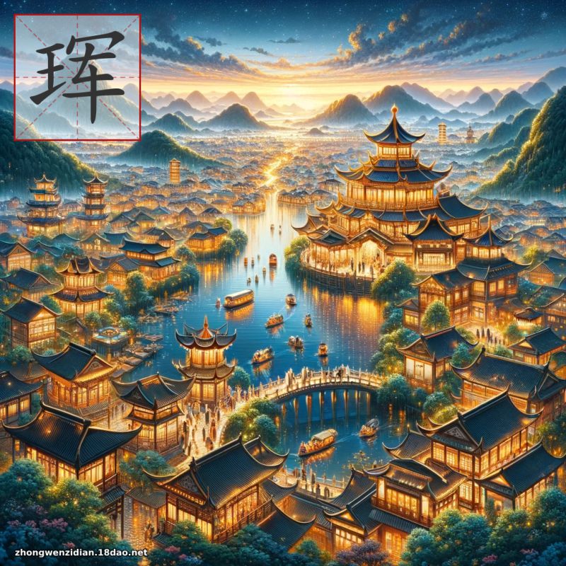 珲 - 中文字典配圖