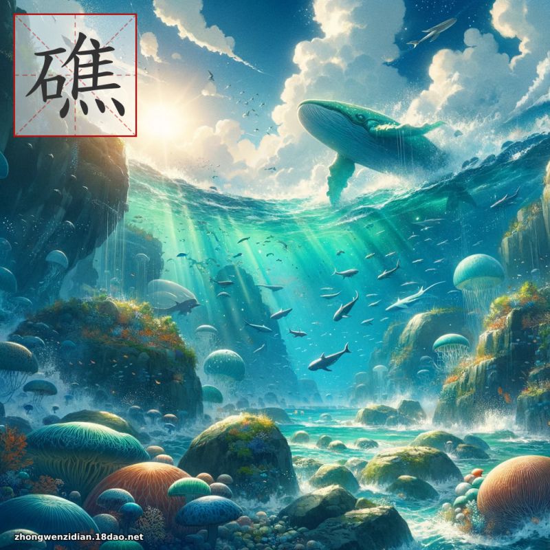 礁 - 中文字典配圖