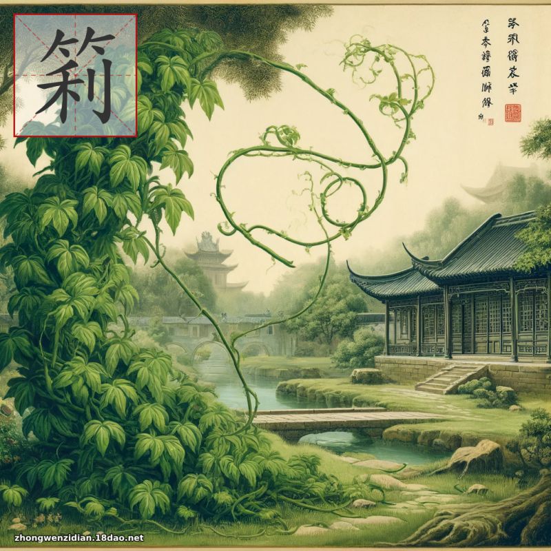 筣 - 中文字典配圖