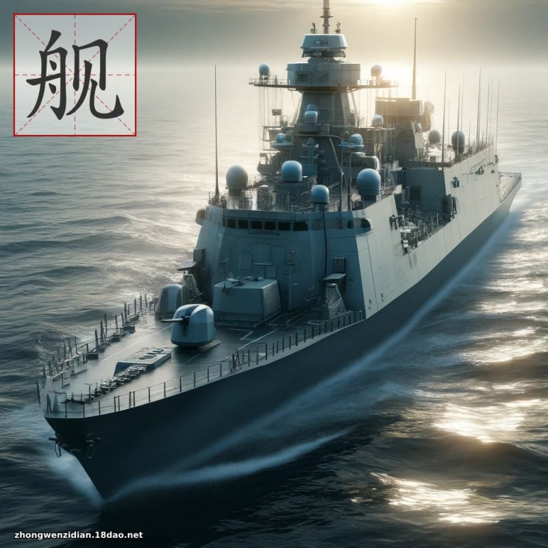 艦 - 中文字典配圖