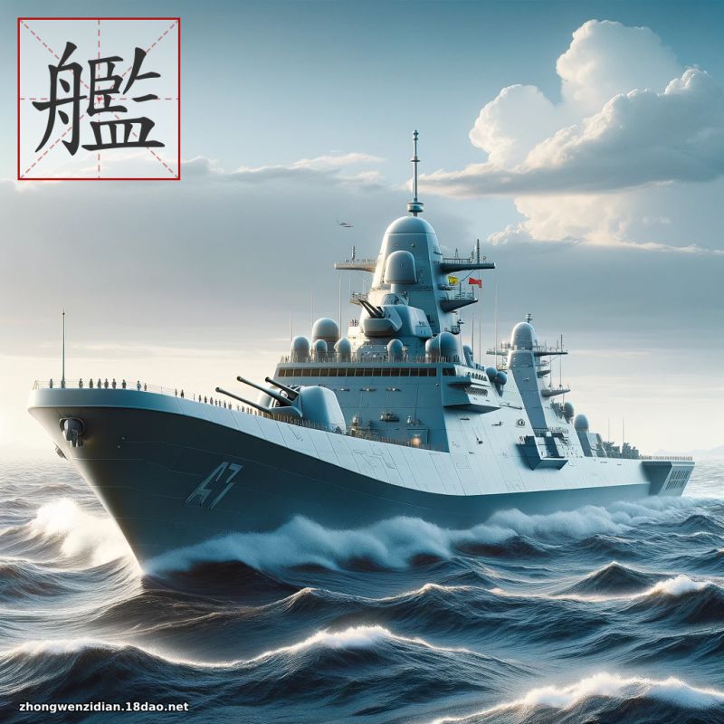 艦 - 中文字典配圖