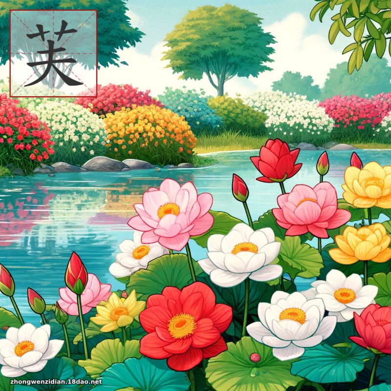 芙 - 中文字典配圖