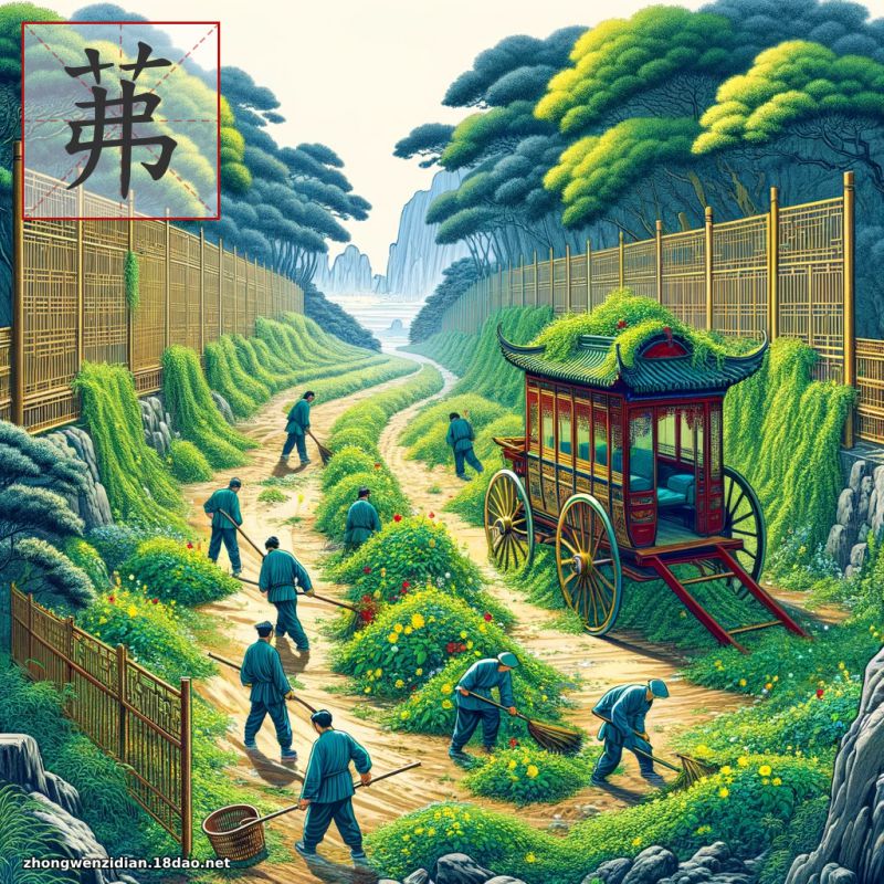 茀 - 中文字典配圖