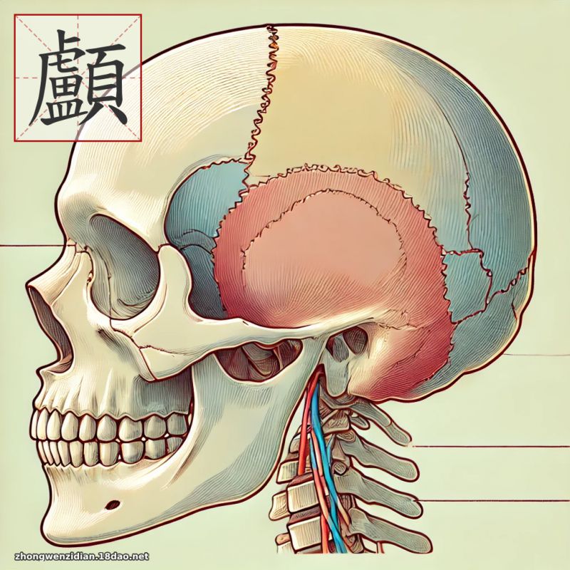 顱 - 中文字典配图